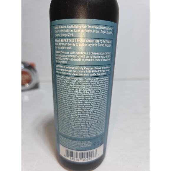 2 NEW Tweak'd by Nature AQUA DE COCO Hair Mist 16 oz Limited Edition SEALED - Picture 5 of 7